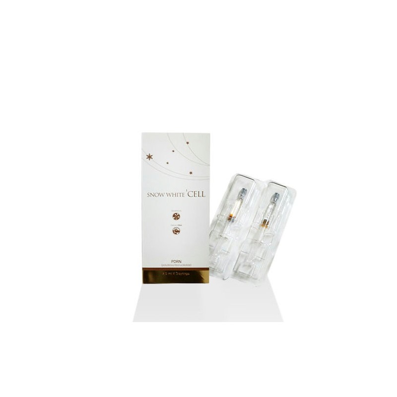 Neige White Cell (3 seringues 2.5ml avec PDRN + Glutathione + HA)