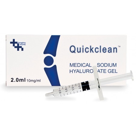Quickclean 2ml - iniekcja kwasu hialuronowego w chorobie zwyrodnieniowej stawu kolanowego